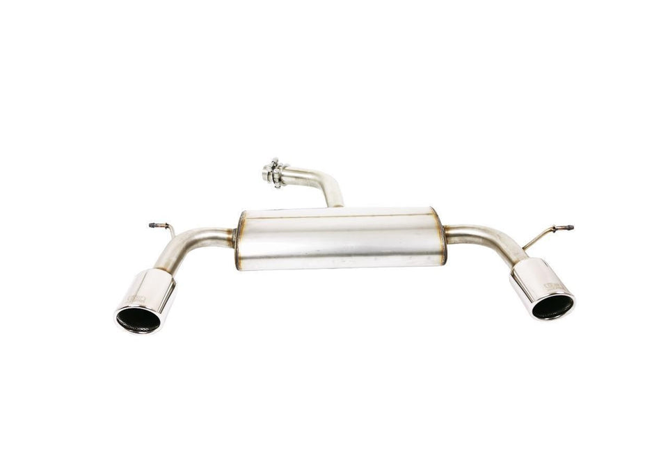 Ulter stainless steel duplex sports exhaust Volkswagen SCIROCCO 3 each 90mm