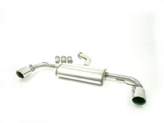 Stainless steel exhaust sports exhaust for VW Golf 6 GTI GTD TSI TDI rear silencer