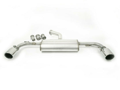 Stainless steel exhaust sports exhaust for VW Golf 6 GTI GTD TSI TDI rear silencer