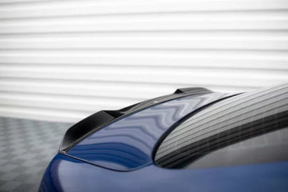 Rear spoiler attachment 3D tear-off edge for Audi A5 / A5 S-Line / S5 Coupe 8T black