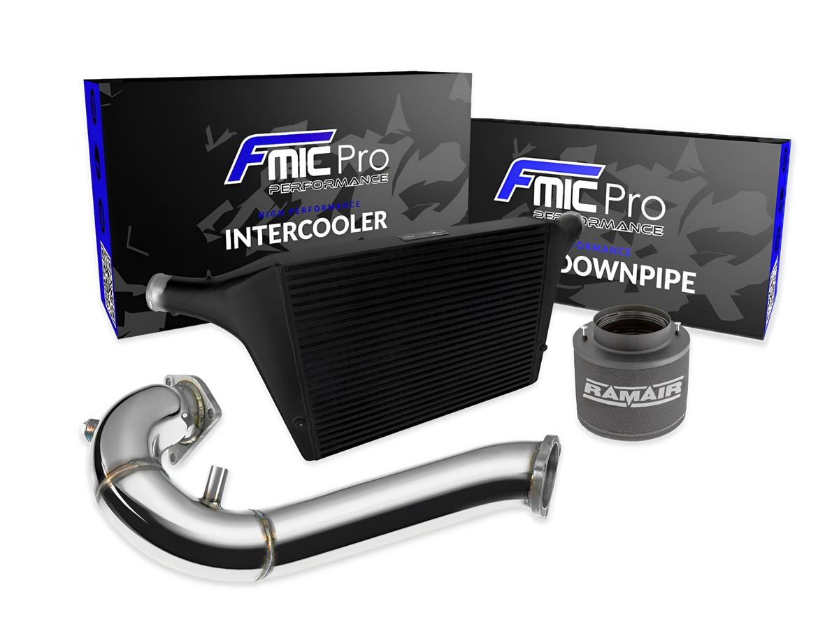 Power Pack for Audi A4 A5 2.7 3.0 TDI B8 2008-2013 Intercooler Downpipe Intake System - FMICPRO-PP-002
