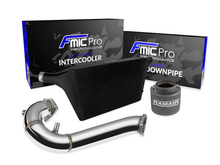 Power Pack for Audi A4 A5 2.7 3.0 TDI B8 2008-2013 Intercooler Downpipe Intake System - FMICPRO-PP-002