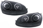 Xenon Look prednja svjetla prikladna za VW Golf 5 V Mk5 (2003-2007) Jetta (2005-2010) GTI R32 Black Edition