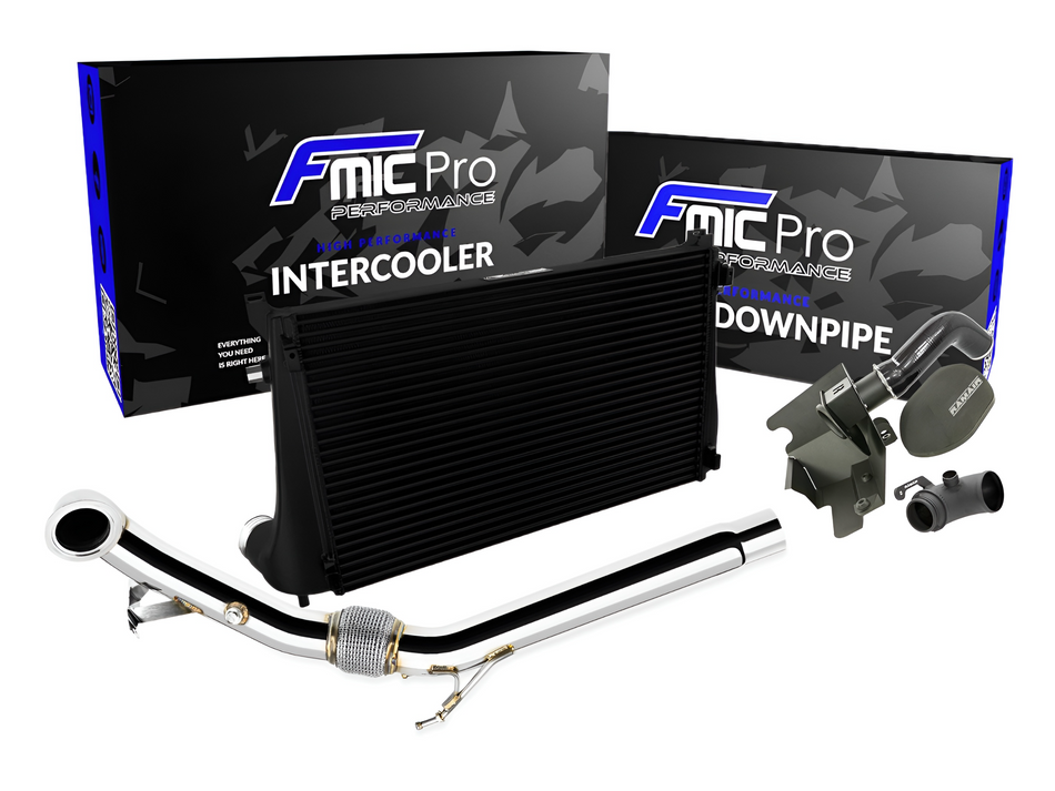 Power Pack for VW Golf 7 GTI FWD 2.0 TSI VII 2013 - Intercooler Downpipe Intake System - FMICPRO-PP-011